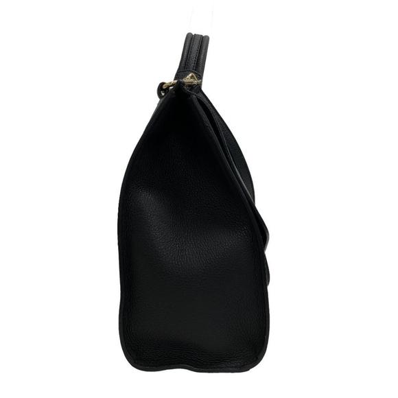 FURLA Metropolis 2WAY Hand Shoulder Bag Handbag Black Ladies - Picture 3 of 10